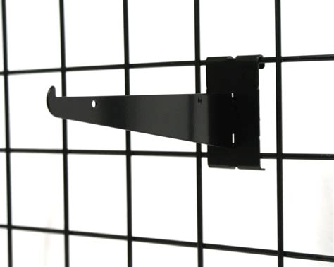 10 metal shelf bracket for wire grid|Wall Shelf Brackets .